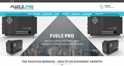 Desktop Screenshot of fuels.pro